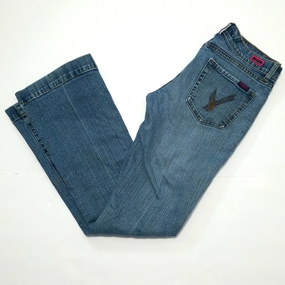 Miss Vigoss, Straight Leg 5 Pocket Jeans, Size 3